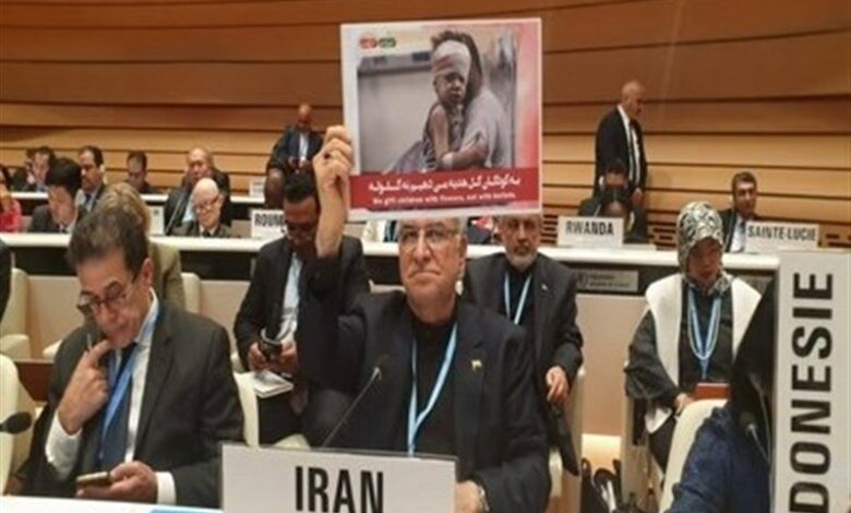 عین‌اللهی در ژنو: سیستم بهداشتی فلسطین زیر آتش است