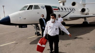 پرواز قلب اهدایی از شهرکرد به تهران