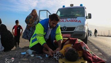 2425 تصادف جرحی در تهران طی یک هفته اخیر ثبت شد