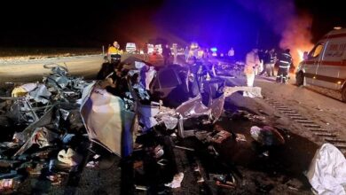 تصادف مرگبار در اتوبان غدیر/ 8 نفر جان باختند