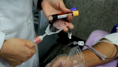 مراجعه 100 شرکت کننده در راهپیمایی برای اهدای خون در تهران