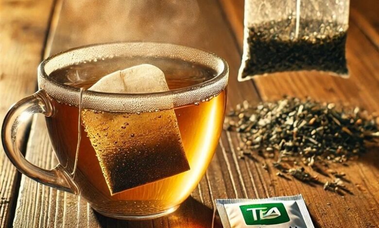 "چای کیسهای" در آب داغ میکروپلاستیک آزاد میکنند!