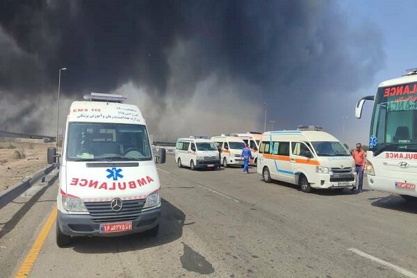 انتقال 2 انفجار بندر عباس به تهران برای درمان اضافی - آژانس خبری مهر | اخبار ایرانی و جهانی