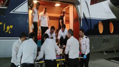 انتقال تعدادی از تلفات در انفجار بندر عباس عباس راجائی به فیلم شیراز +