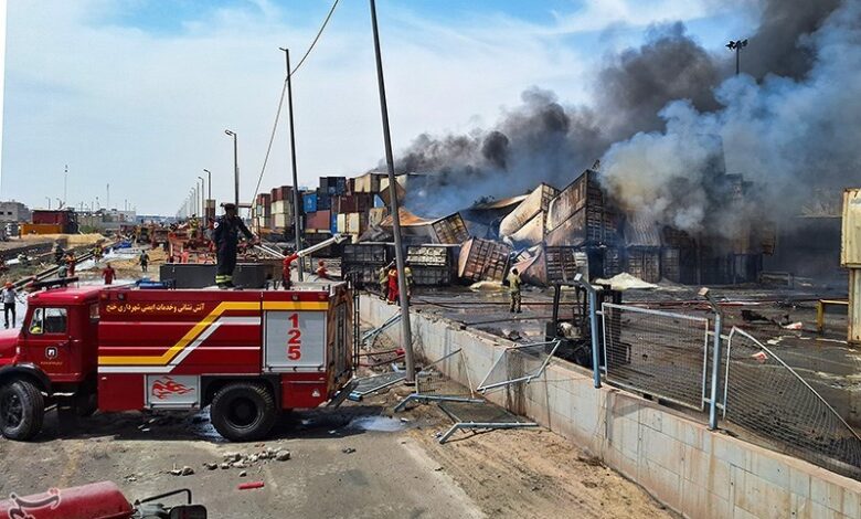 وضعیت درمانی مصدومان حادثه بندر شهید رجایی تحت کنترل است