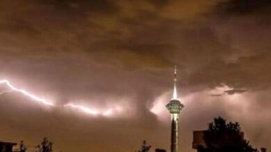 طوفان شب گذشته در استان تهران - آژانس خبری مهر | اخبار ایرانی و جهانی