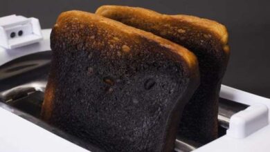 همین مورد در مورد خوردن نان سوخته با سرطان