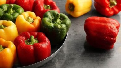 فلفل که منبع اصلی ویتامین C است
