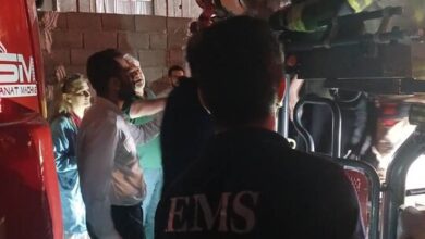 یک مجتمع مسکونی در اکاتان چهار نفر را مجروح کرد