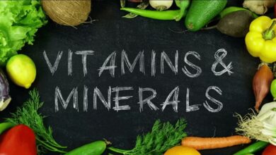 لیست مهم غذاهای ویتامین ها و مواد معدنی