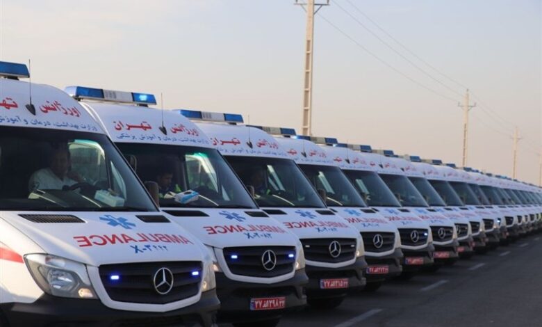 افزایش 5 درصدی ماموریتهای قلبی اورژانس تهران/رشد 17 درصدی تماسهای مربوط با مشکلات تنفسی
