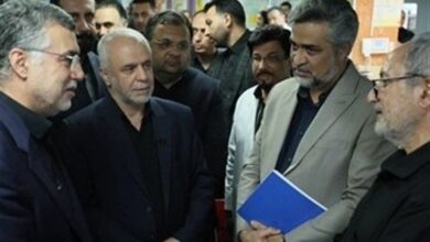 عیادت وزیر بهداشت از بازمانده 5 ساله خانواده شهید رایان قاسمیان