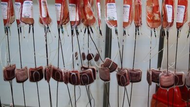 مردم در روزهای گرم خون اهدا کنند