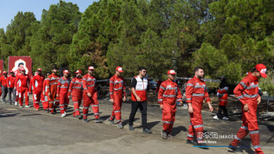 جمعیتی از داوطلب برای خدمت در مشایه اربین