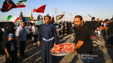 زائران arbaeen از غذای خشک و کنسرو استفاده می کنند