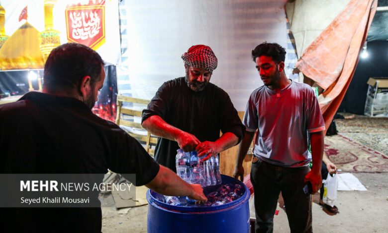 ضرورت بسته بندی مصرف آب در Arbaeen Walk - آژانس خبری مهر | اخبار ایرانی و جهانی