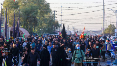 نیاز به مصرف آب بسته بندی در Arbaeen Walk