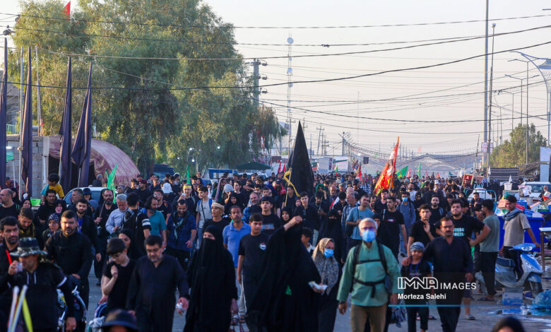 نیاز به مصرف آب بسته بندی در Arbaeen Walk