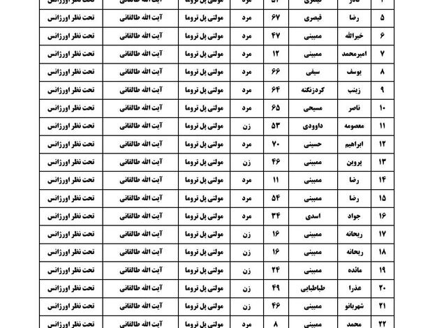 نام تلفات اتوبوس Basra -shalmcheh اعلام شد