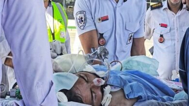 انتقال هوایی ؛ Arbaeen Hosseini تصادفات ترافیکی از ایلام به تهران