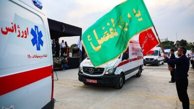 استقرار 170 پایگاه اورژانس در استان خوزستان برای خدمت‌رسانی به زوار اربعین