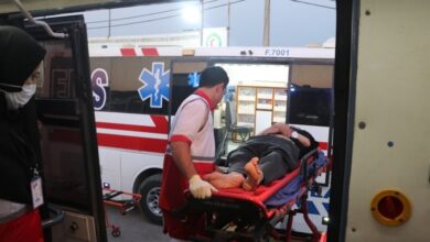 انتقال 7زائر مصدوم ایرانی از بیمارستان امام علی نجف به مرز مهران