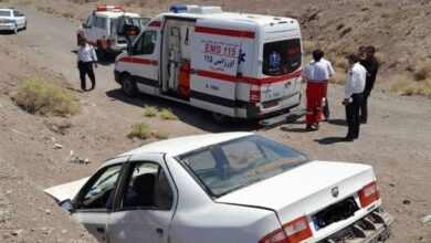 انتقال 9 مصدوم حادثه ترافیکی از مرز مهران به استان تهران