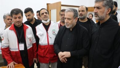 بازدید عراقچی از درمانگاه هلال‌احمر ایران در نجف