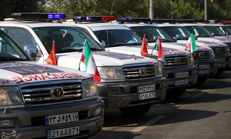تصادفات جادهای بیشترین علت امدادرسانی به زائران اربعین