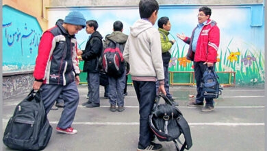 این دو دانش آموز ممنوع