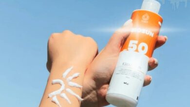 استفاده از ضد آفتاب از خطر پیری پوست جلوگیری می کند