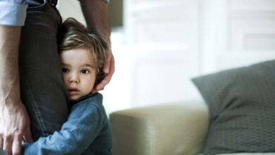 شانه ها و شانه های اضطراب جدایی در کودکان