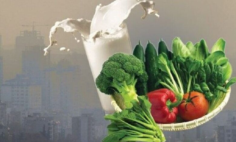 این غذاها به ریه در برابر آلودگی هوا کمک می کنند