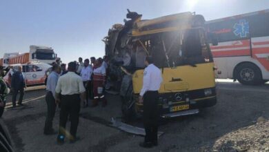 واژگون شدن اتوبوس در جاده Firouzkouh ؛ حدود 2 نفر زخمی شدند - آژانس خبری مهر | اخبار ایرانی و جهانی