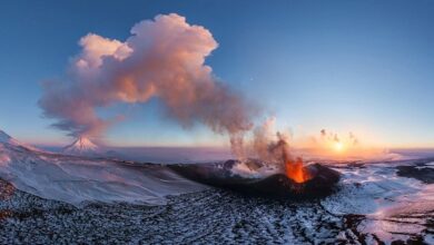 فوران آتشفشان در Kamchaatka روسیه - آژانس خبری مهر | اخبار ایرانی و جهانی