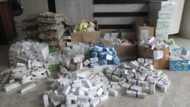 کشف و ضبط یک‌هزار و ۱۰۰ قلم دارو و مکمل خارج از شبکه