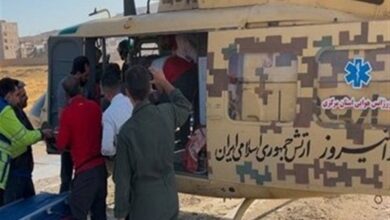 امداد رسانی به حادثه سقوط بالگرد در اشترانکوه به پایان رسید