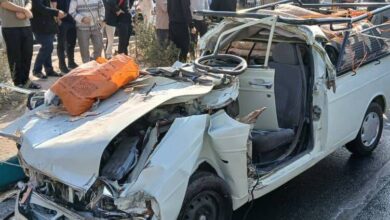 تصادف مرگبار وانت و تریلر در بزرگراه شهید هاشمی - خبرگزاری مهر ایران و جهان