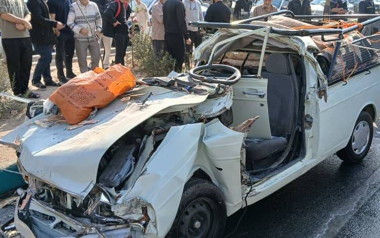 تصادف مرگبار وانت و تریلر در بزرگراه شهید هاشمی - خبرگزاری مهر ایران و جهان