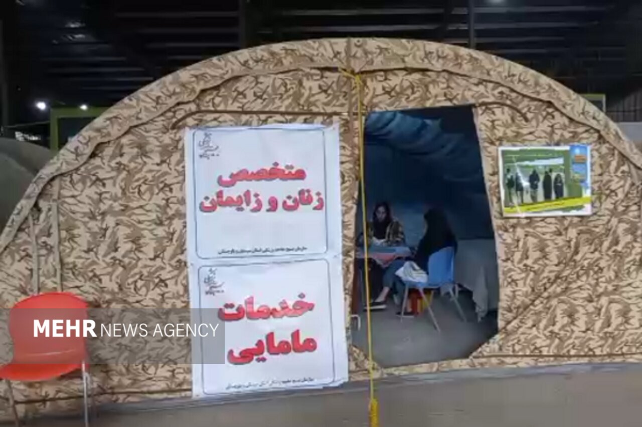 افتتاح بزرگترین بیمارستان صحرایی کشور در زاهدان