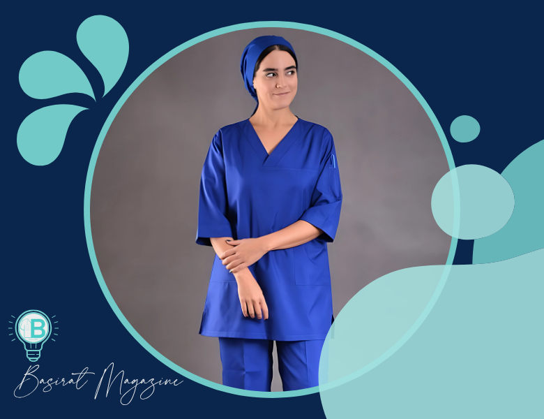 اسکراب پزشکی آبی رنگ