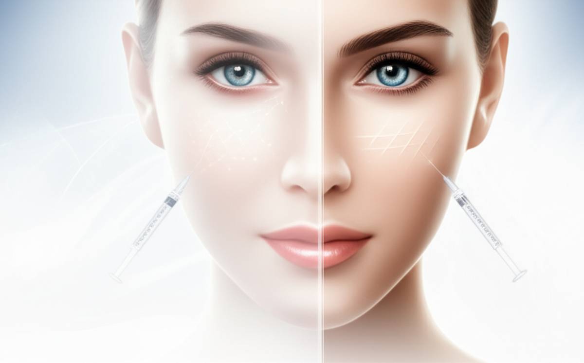 ایا بوتاکس چروک صورت را از بین میبرد