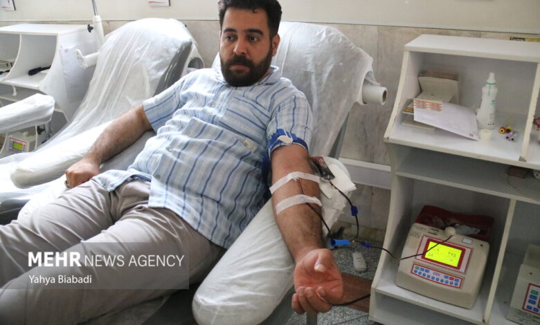 دفعات اهدای خون بین 3 تا 4 بار در سال است - خبرگزاری مهر ایران و جهان