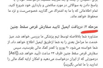 نسخه آنلاین کشتن جنین ایرانی!