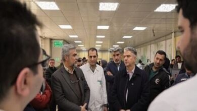 مدیران وزارت بهداشت از مصدومان حوادث اخیر عیادت کردند