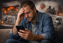 تاثیر اخبار منفی بر مغز; چرا پیگیری مداوم اخبار باعث اضطراب می شود؟ - تسلیم نشو