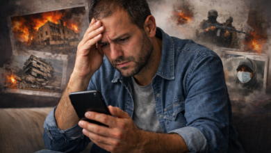 تاثیر اخبار منفی بر مغز; چرا پیگیری مداوم اخبار باعث اضطراب می شود؟ - تسلیم نشو