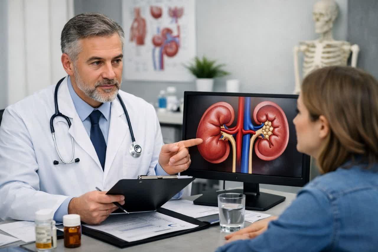 پیگیریهای پزشکی منظم برای جلوگیری از ایجاد سنگ کلیه