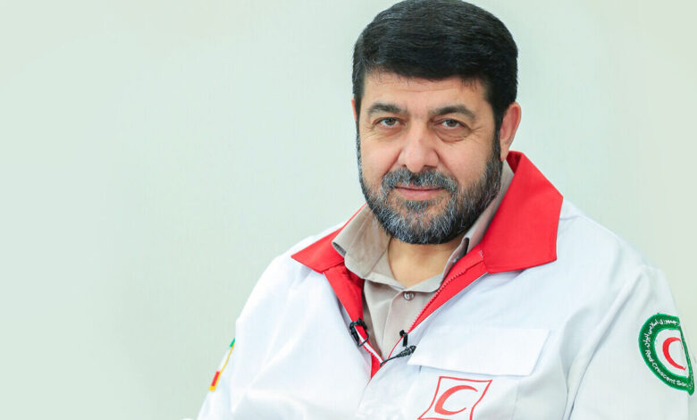 رئیس جمعیت هلال احمر: جنگ 12 روزه حمله به قلب انسان دوستی و انسانیت بود.