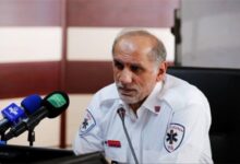 رئیس اورژانس کشور: در جنگ اخیر 3 امدادگر شهید و 77 نفر مجروح شدند.
